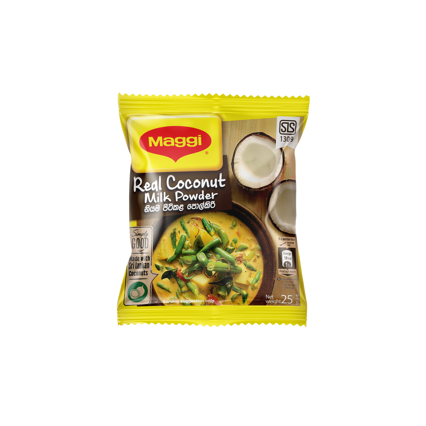 Maggi Coconut Milk Powder Sachet, 25G