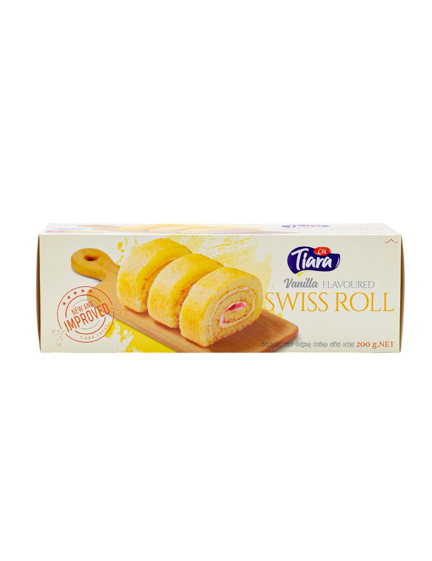 TIARA Swiss Roll Vanilla, 200g