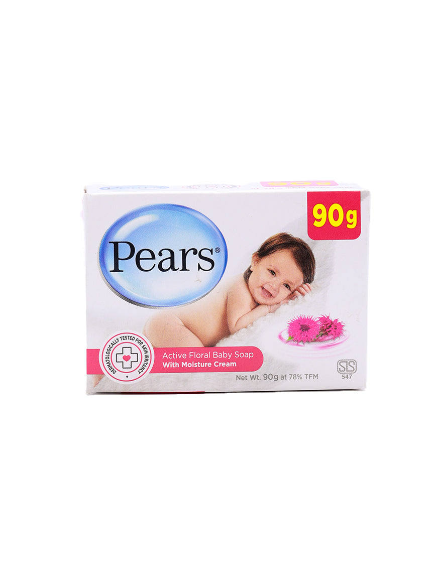 Pears Active Floral Baby Soap, 90g