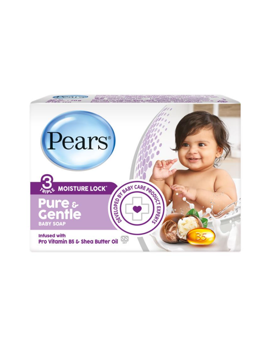 Pears Pure & Gentle Baby Soap, 90g