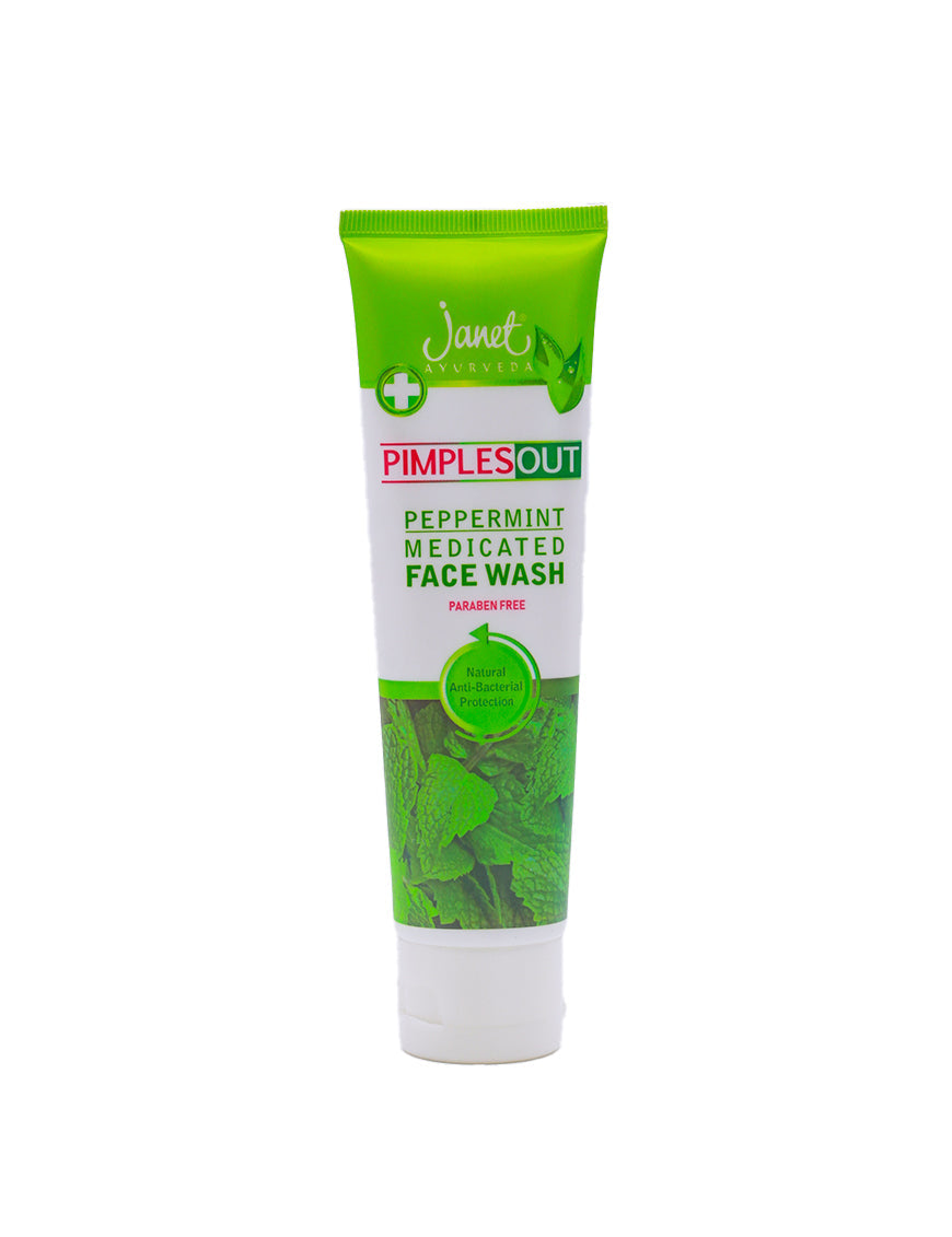 JANET Face Wash Peppermint, 100ml
