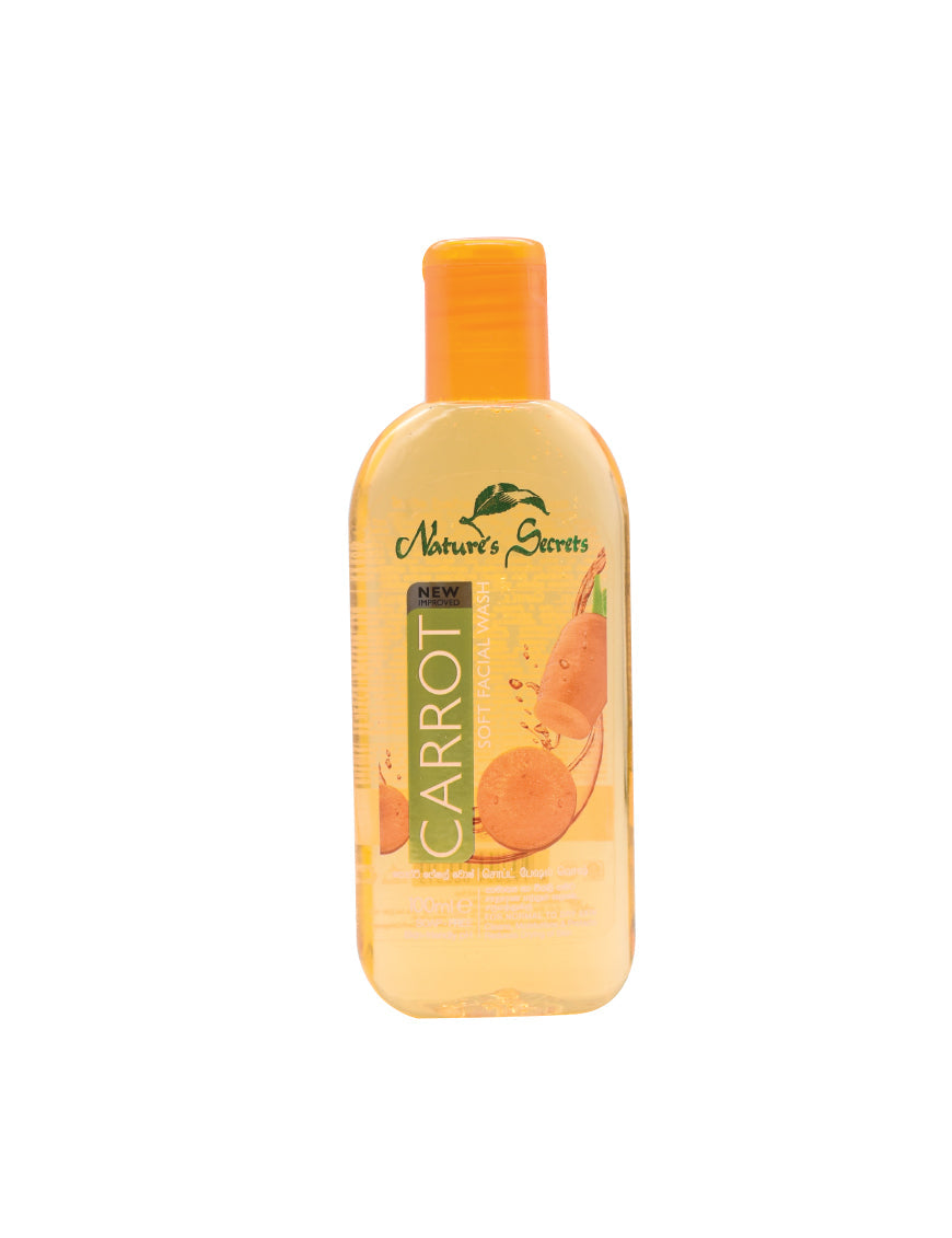 NATURE'S SECRETS Face Wash Carrot, 100ml
