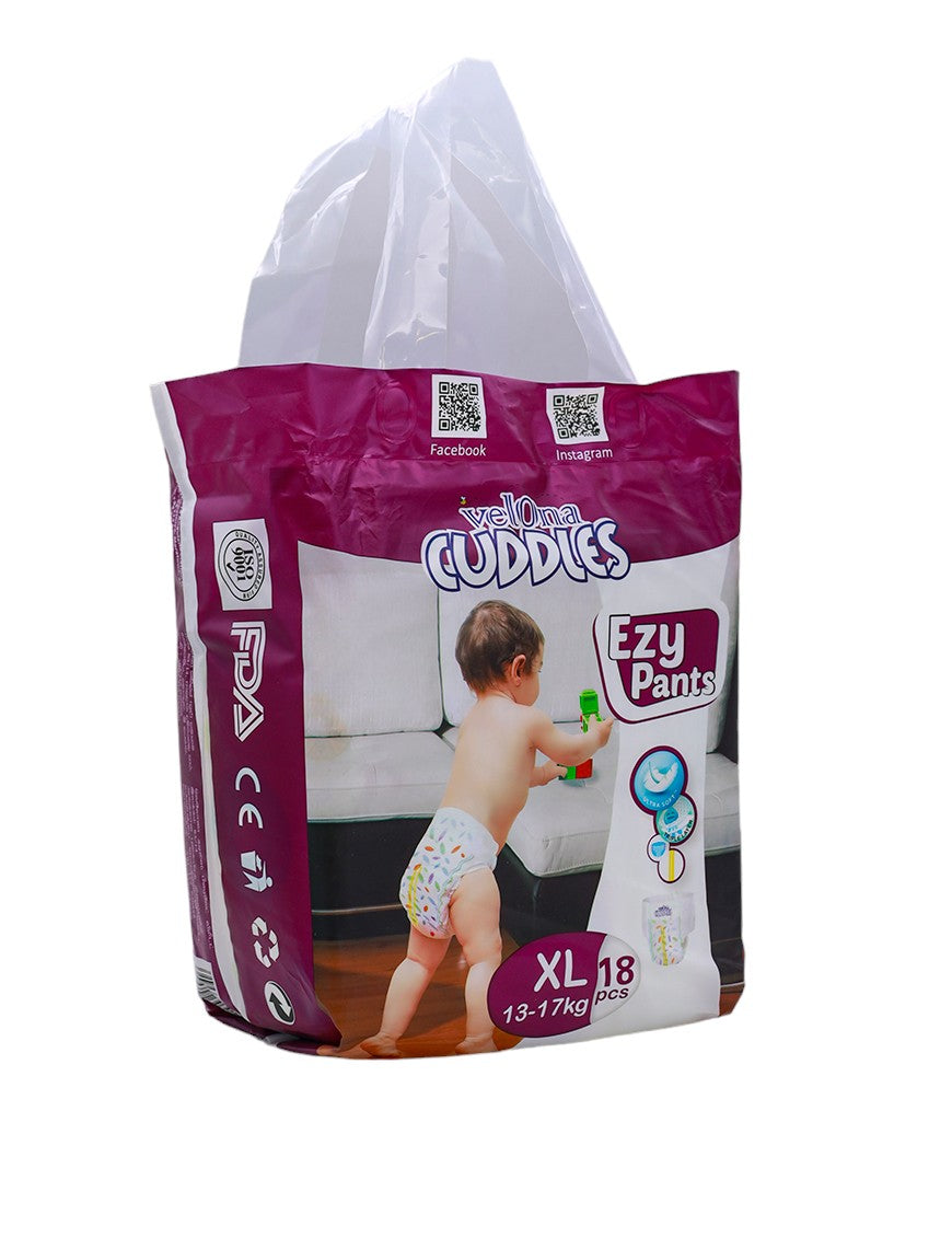 VELONA CUDDLES Ezy Pant (XL), 18pcs