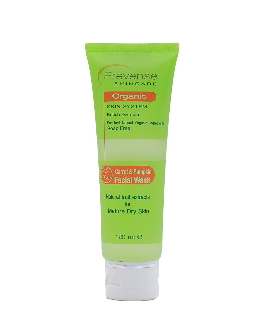 PREVENSE Face Wash Carrot & Pumpking, 120ml