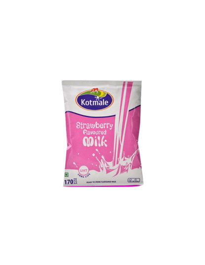 Kotmale Uht Milk Strawberry Pouch, 170Ml