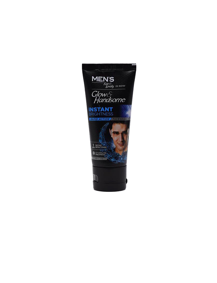 Glow & Handsome Instant Brightness Face Wash, 50g