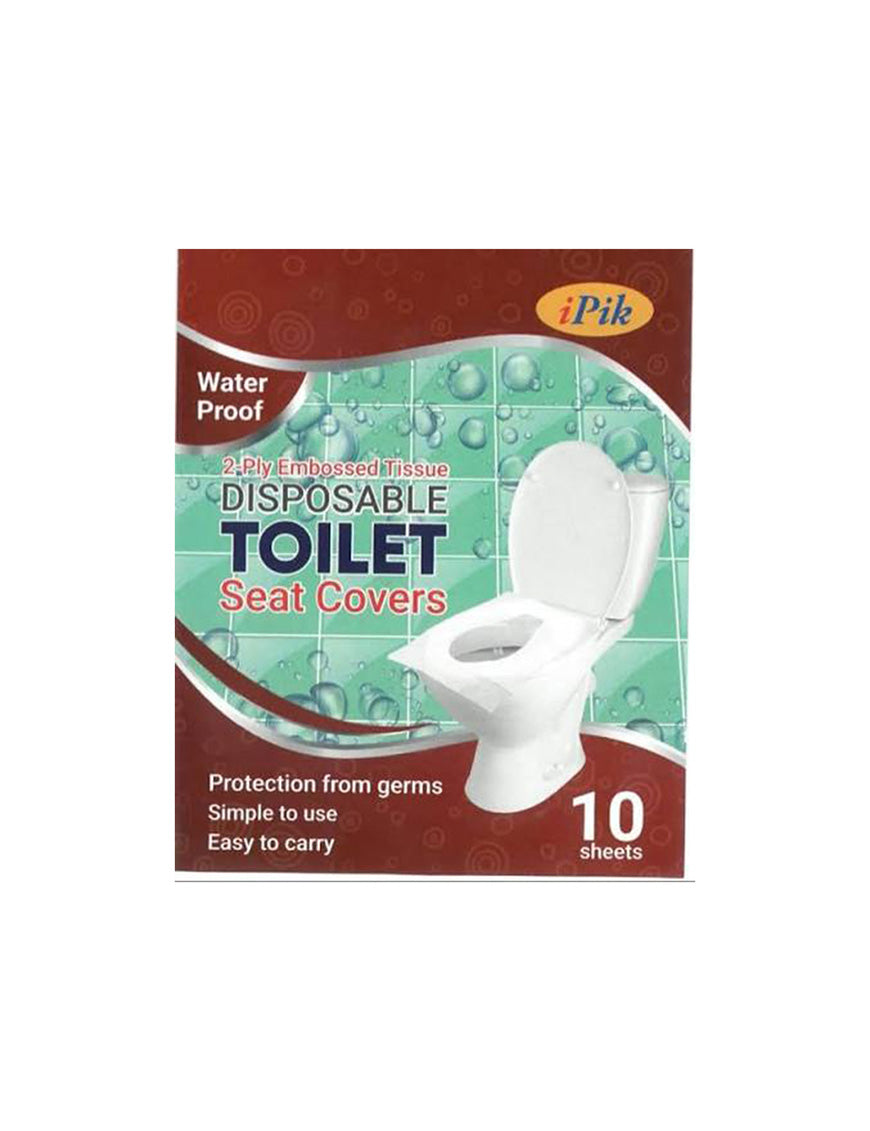 IPIK Disposable Toilet Seat Covers 2 Ply, 10's
