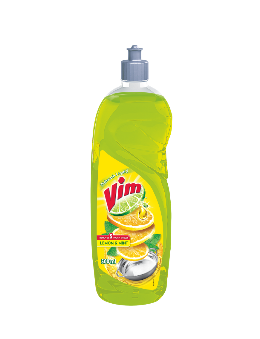 Vim Anti-Smell Dishwash Liquid, 500ml