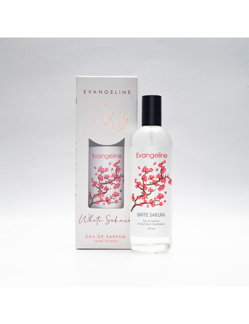 Evangeline White Sakura Eau De Toilette Natural Spray, 100ml