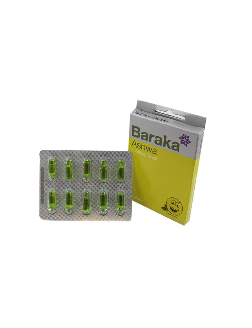 BARAKA Ashwa Inhaler Cap, 10's