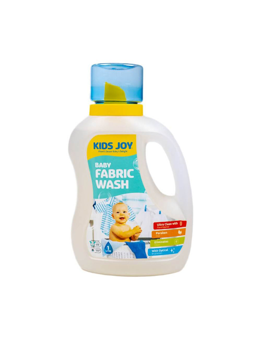 KIDS JOY Baby Fabric Wash Detergent, 1L