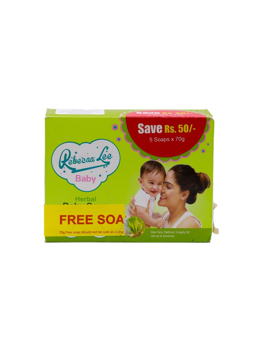 REBECCA LEE Rl Herbal Baby Soap Eco, 375g