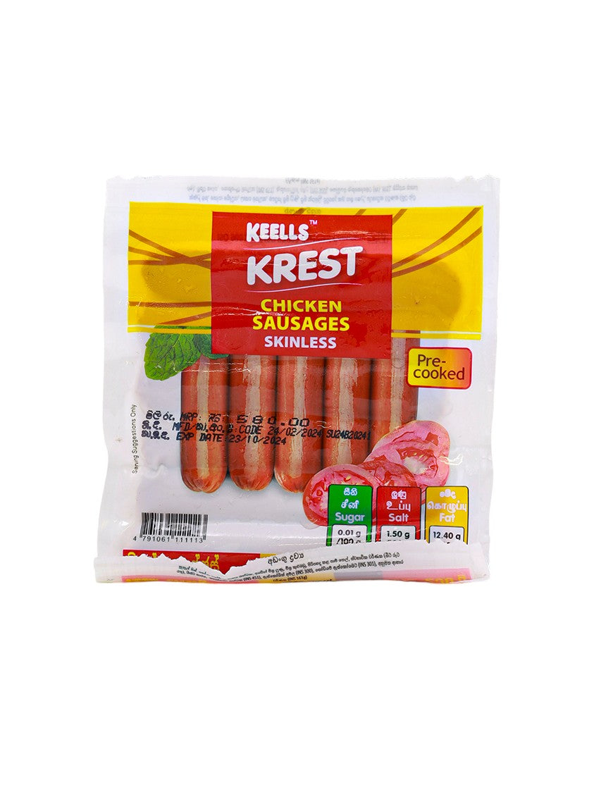 KEELLS Chicken Sausages, 250g pack
