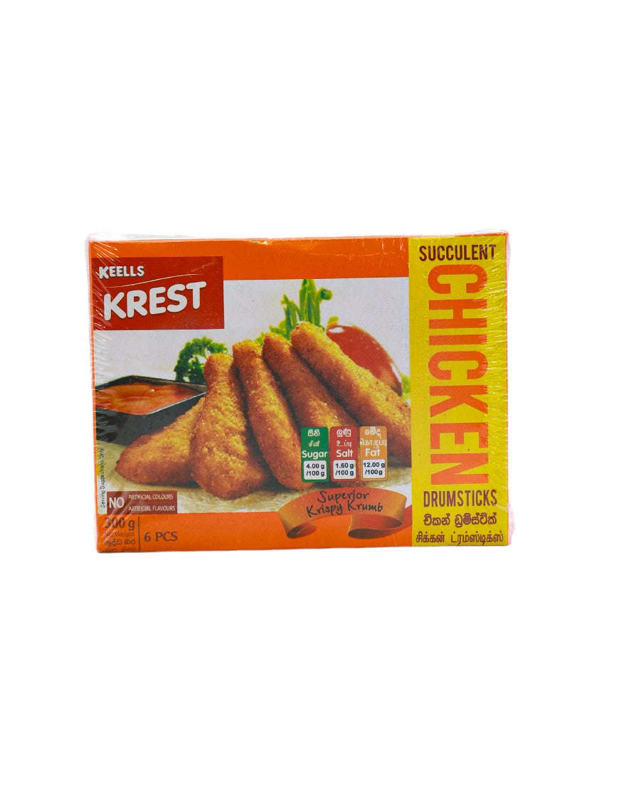 KEELLS Crumbed Chicken Drumsticks, 300g