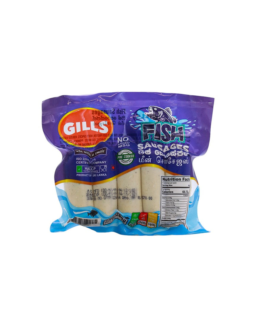 GILLS Fish Sausage, 200g