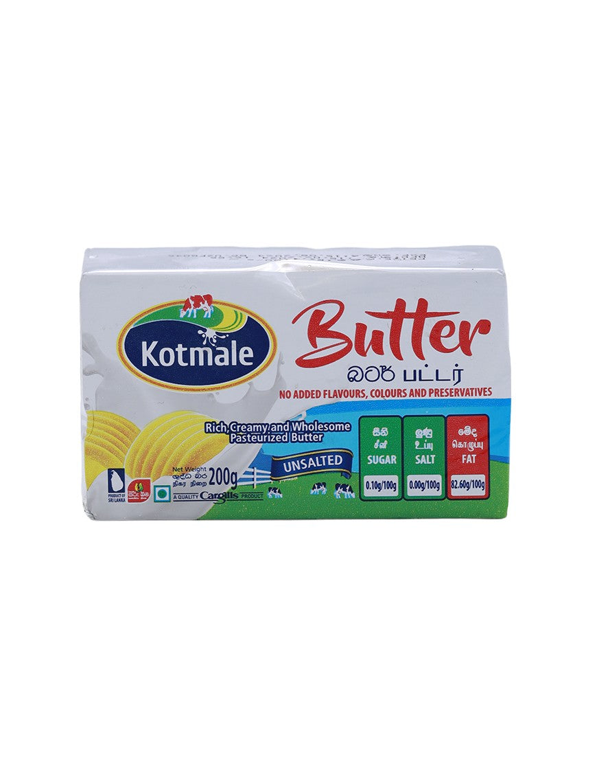 KOTMALE Butter Unsalted, 200g