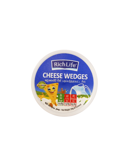 RICHLIFE Cheese Wedges, 120g