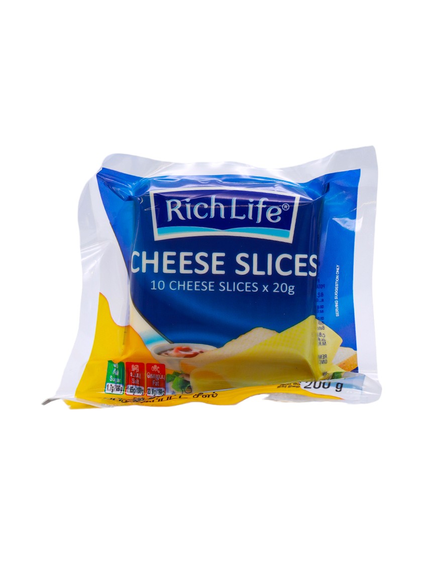 RICHLIFE Process Cheese Slices 10s, 200g