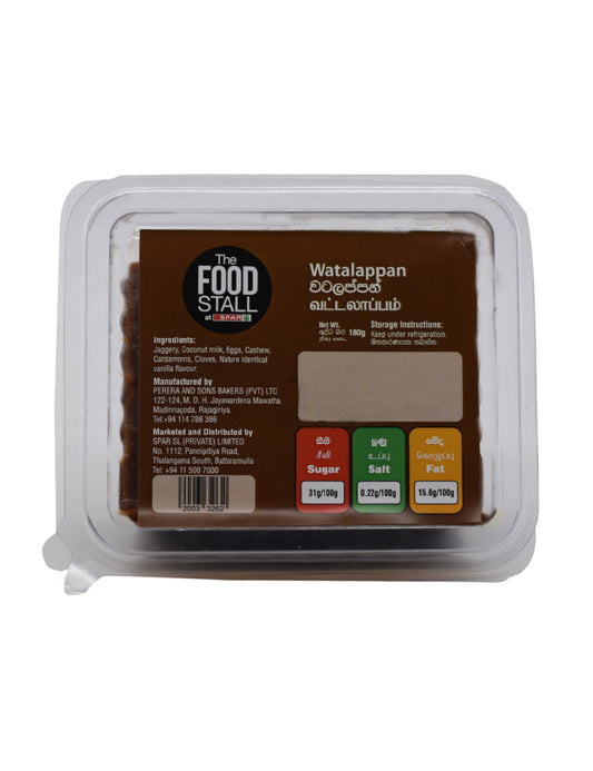 Food Stall Watalappan, 180G