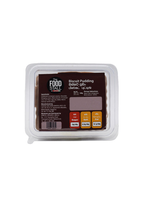 FOOD STALL Biscuits Pudding, 100g