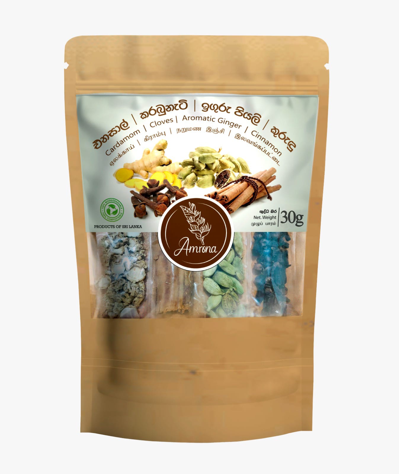 AMRONA 4 IN 1 Spices, 30g