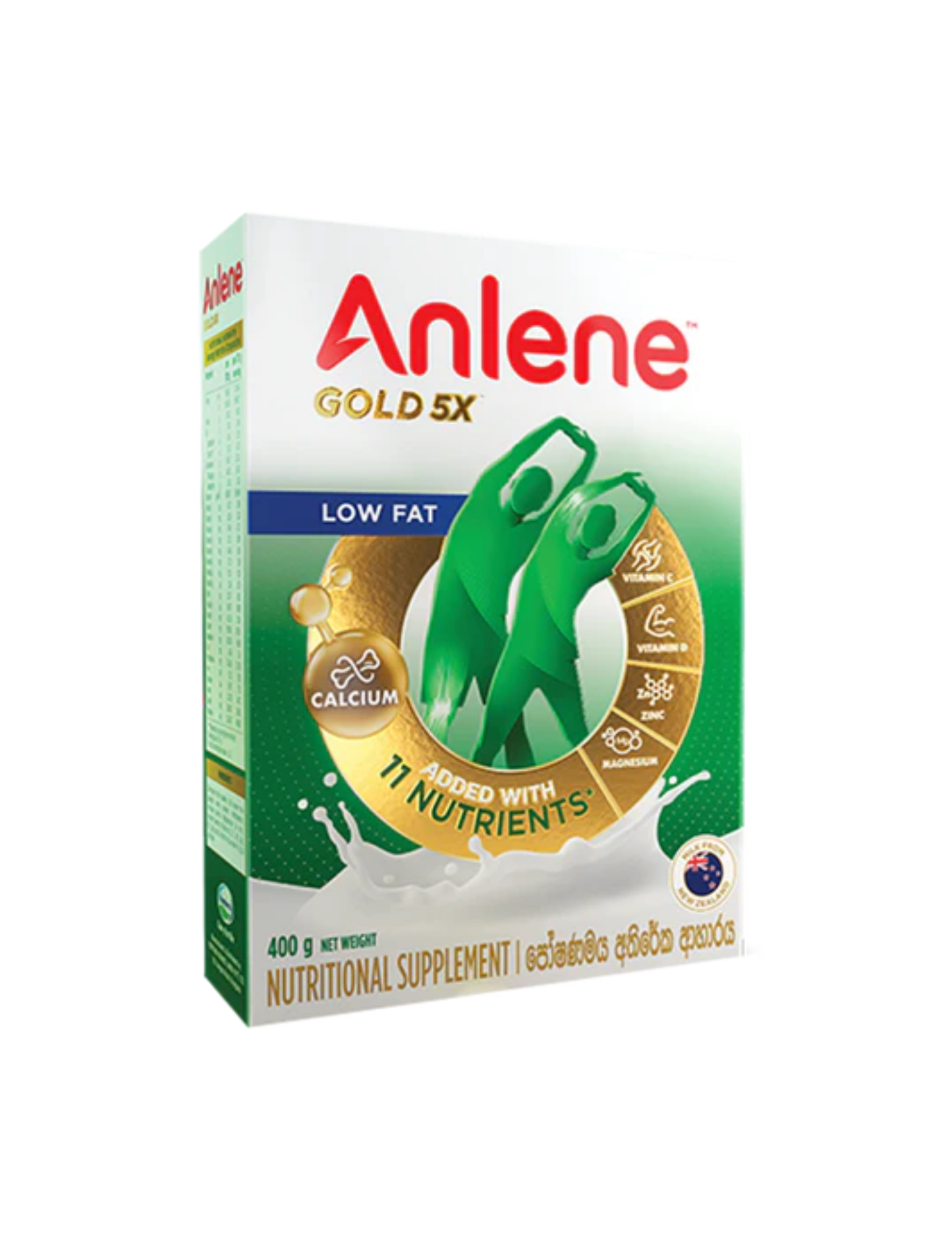 ANLENE Milk Powder Low Fat, 400g