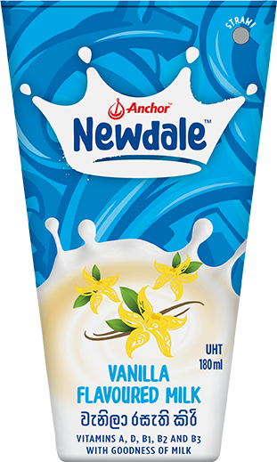 Newdale Vanila Flv Milk, 180Ml