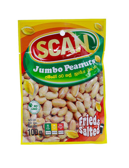 SCAN Jumbo Peanuts, 100g