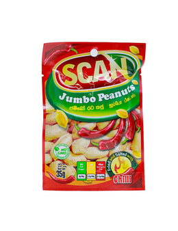 SCAN Chilli Peanuts, 35g