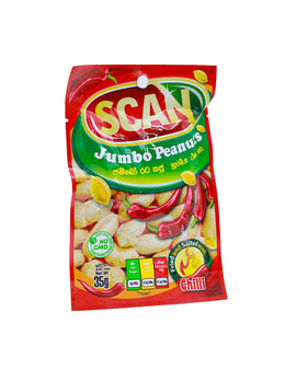 SCAN Chilli Peanuts, 35g