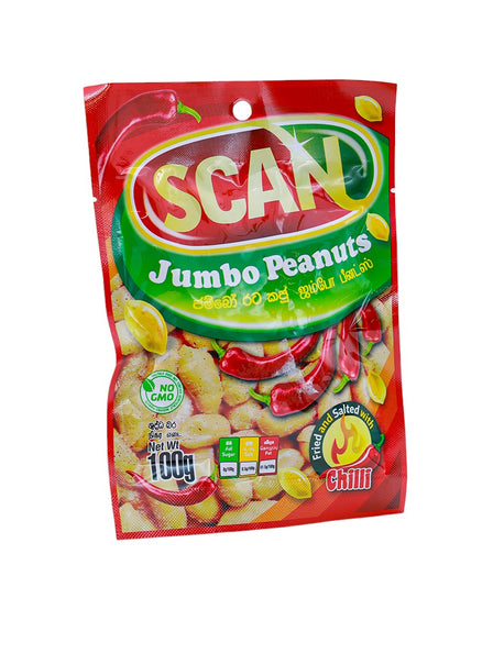 SCAN Chillie Peanuts, 100g