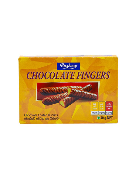 RITZBURY Choco Fingers, 45g