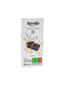 REVELLO Chocolate Sugar Free Dark, 50g