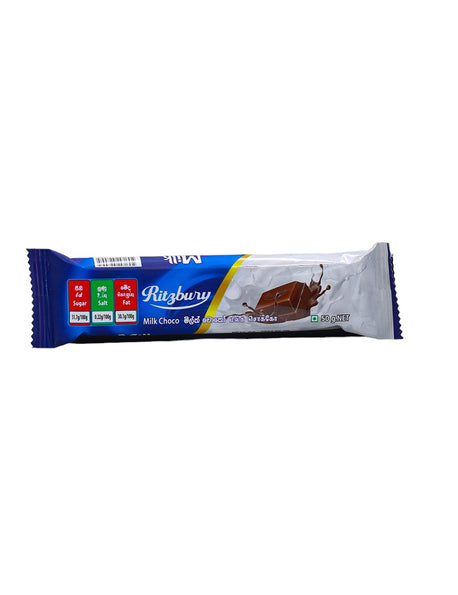 RITZBURY Chocolate Bar Milk, 50g