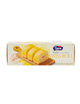 TIARA Swiss Roll Vanilla, 200g