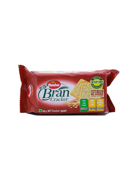 MUNCHEE Bran Cracker, 160g