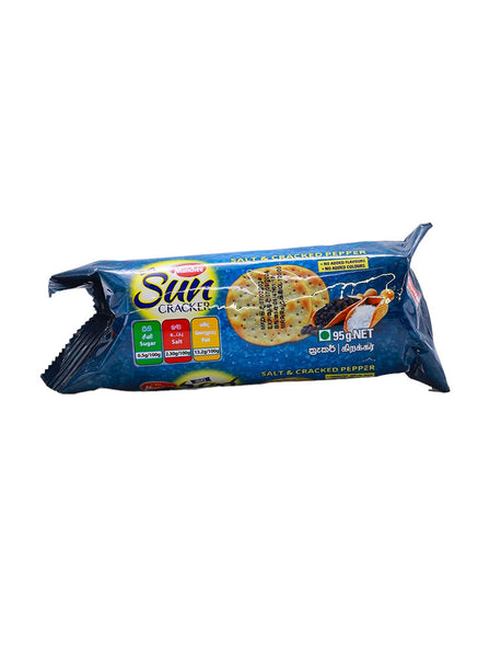 MUNCHEE Sun Cracker Salt & Pepper, 95g