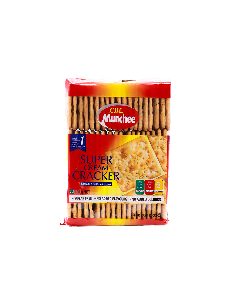 Munchee Label MUNCHEE Super Cream Cracker, 490g – SPAR2U Sri Lanka