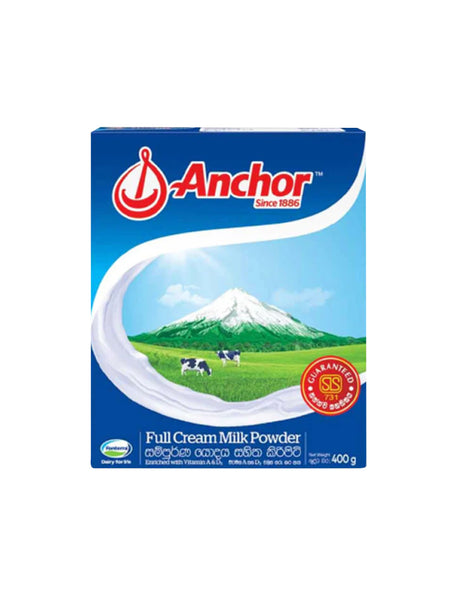 ANCHOR Full Cream Milk Powder, 400g