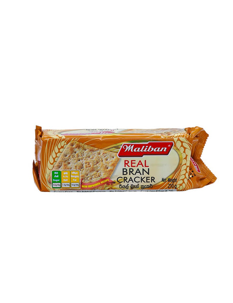 MALIBAN Biscuit Bran Cracker, 210g