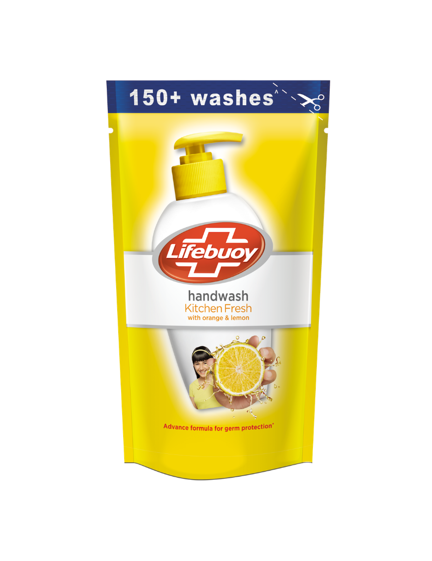 Lifebuoy Kitchen Fresh Handwash Refill Pouch, 180ml