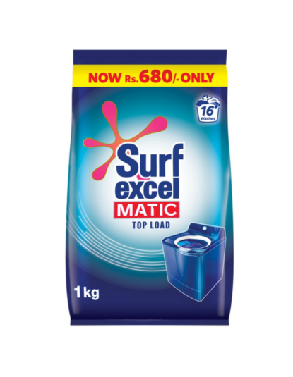 Surf Excel Matic Top Load Detergent Powder, 1kg