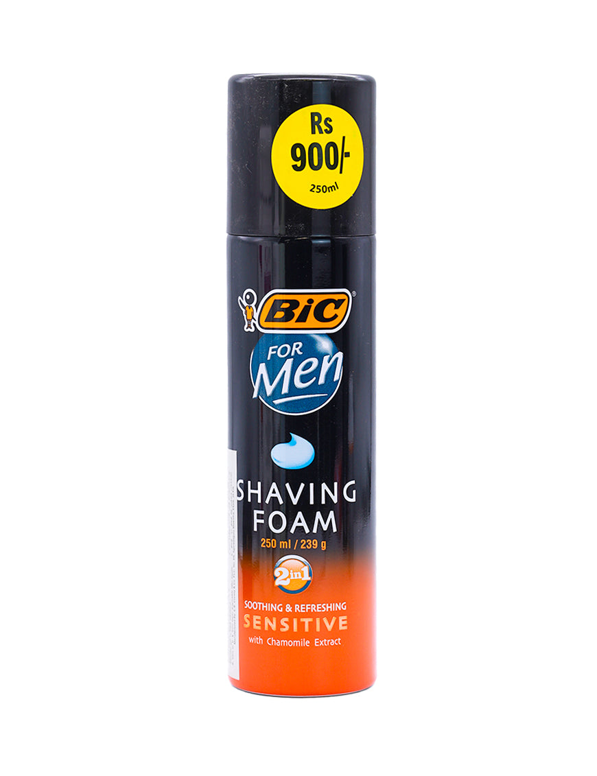 BIC Comfort Sensitive Foam, 250ml