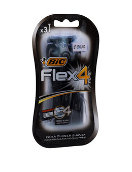 BIC Razor Flex 4, 3s