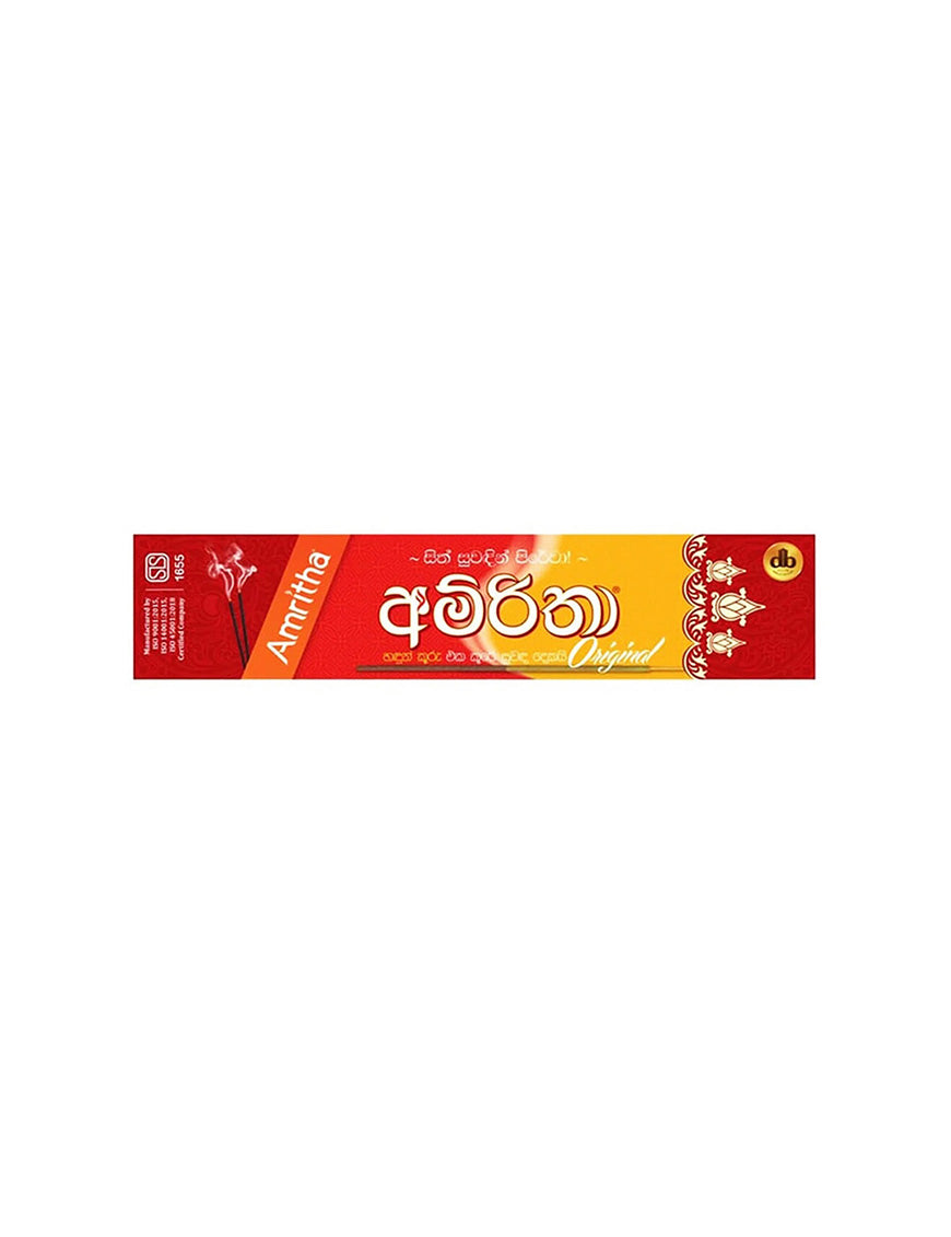 AMRITHA Incense Sticks Original, 2 In 1