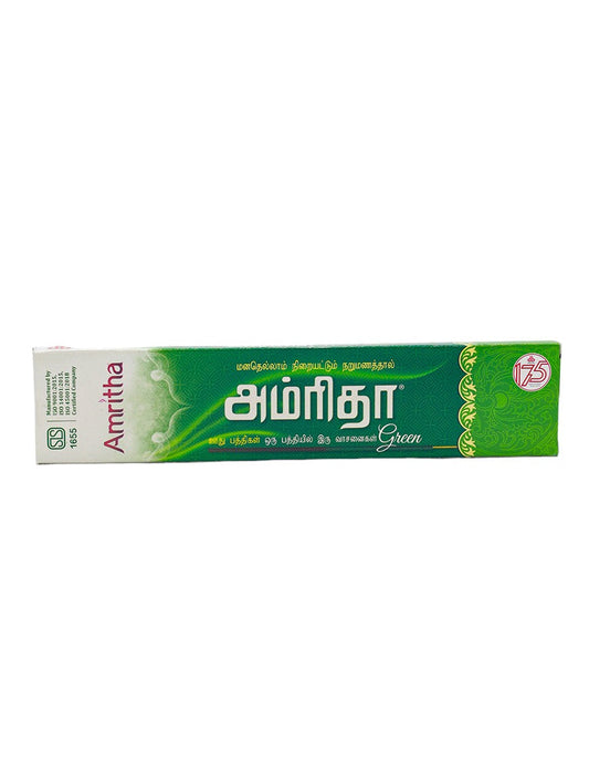 AMRITHA Incense sticks 2 In 1 green