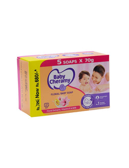 BABY CHERAMY Soap Floral, 5*75g