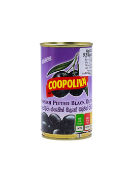 COOPOLIVA Spanish Black Olives Pitted, 350g