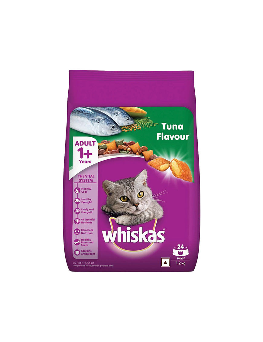 WHISKAS Adult Tuna, 1.2Kg