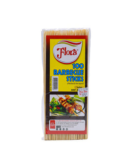 FLORA Barbeque Sticks 7in 100's